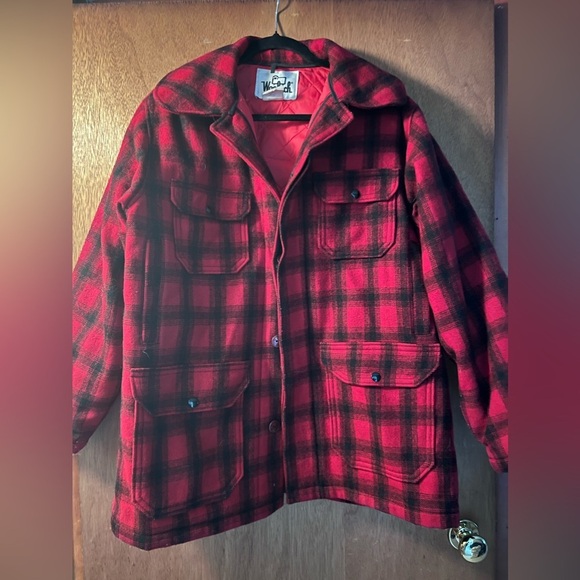 Woolrich Other - Vintage Woolrich Buffalo Plaid Hunting Jacket SIZE 42 Med Large Wool